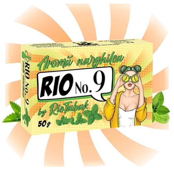 Aroma narghilea RIO No. 9 (menta) 50g