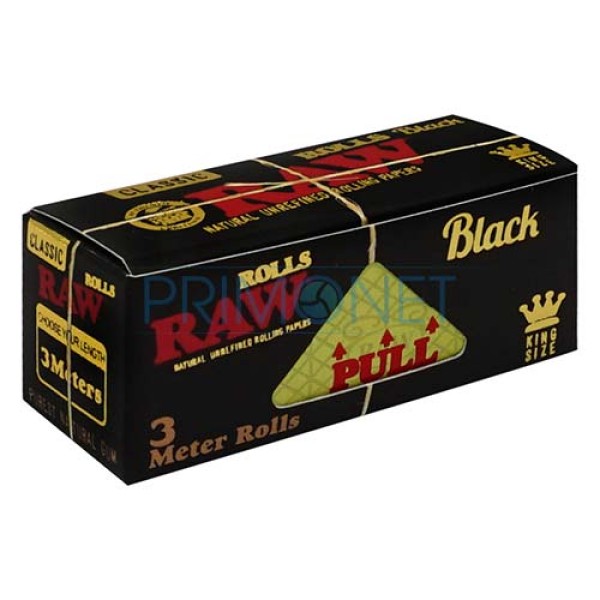 Foite RAW Black Rola (3m)