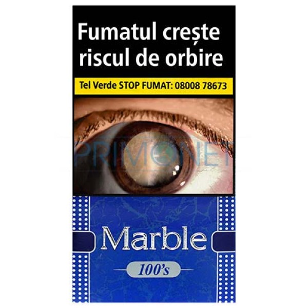 Tigarete Marble Blue 100's