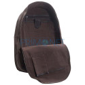 Rucsac din piele naturala si material textil marca Zippo de vanzare