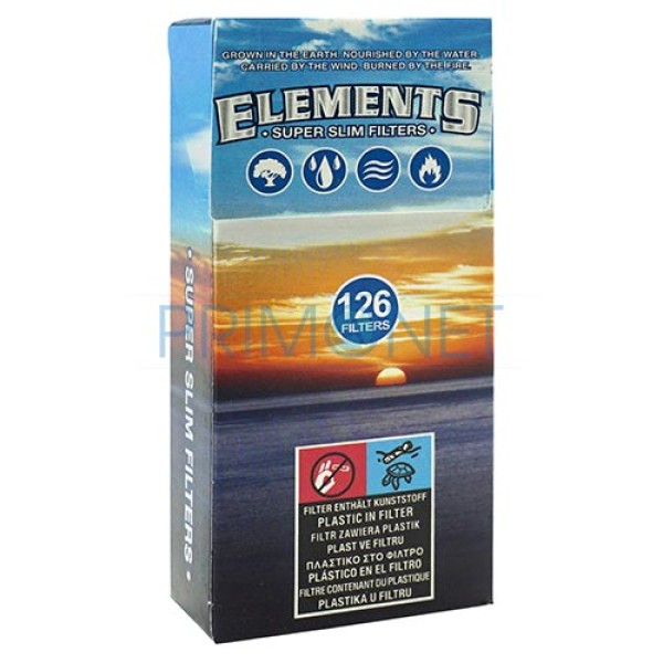 Filtre Tigari Elements Extra Slim Pop Up 5,3/15 mm (126)