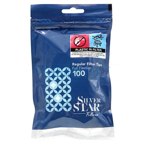 Filtre Tigari Silver Star Regular 8/15 (100)