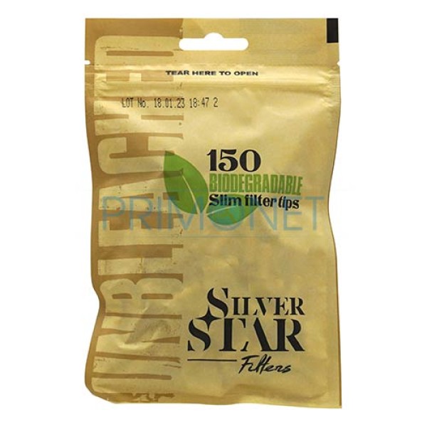 Filtre Tigari Silver Star Bio Slim 6/15 (150)