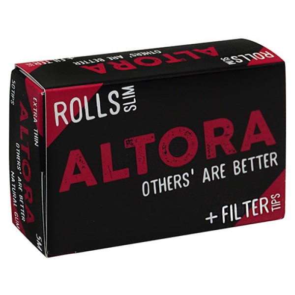 Foite Altora Slim Rola + Filtre Carton (5m)
