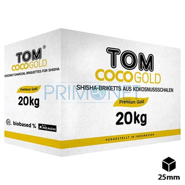 Carbuni Narghilea Tom Coco Gold (20 kg)