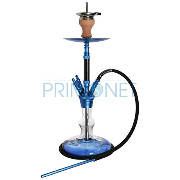 96791 Narghilea Kaya Blue Carbon 58 CM