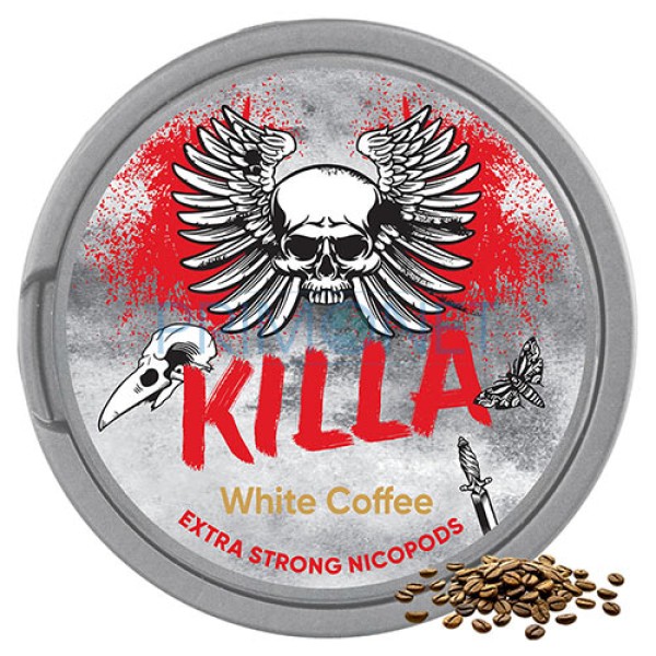 Pouch nicotina Killa White Coffee Strong (16 mg)