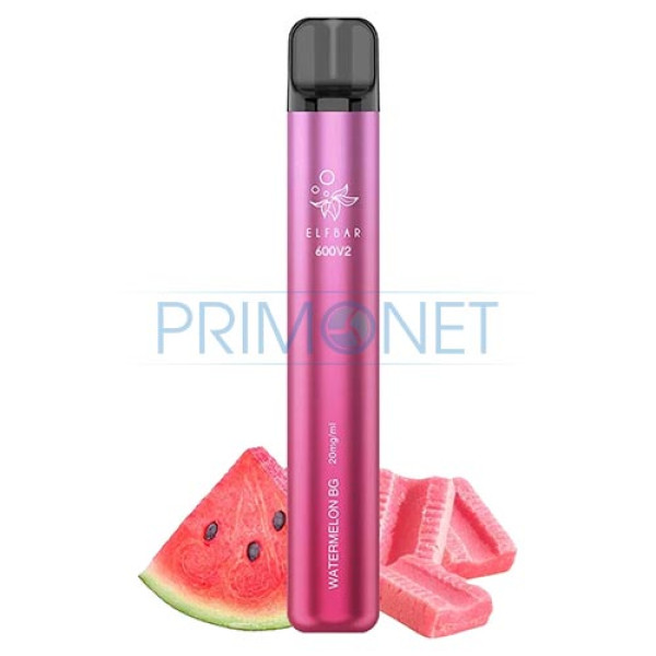 Elf Bar 600V2 Tigara Electronica Watermelon Bubblegum (2%)