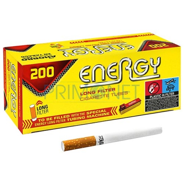 Tuburi Tigari Energy Extra (25 mm) 200