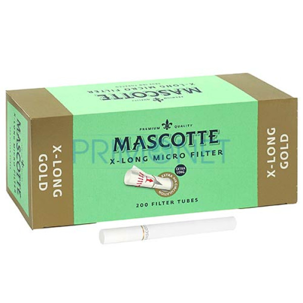 Tuburi Tigari Mascotte XLong Gold (24 mm) 200