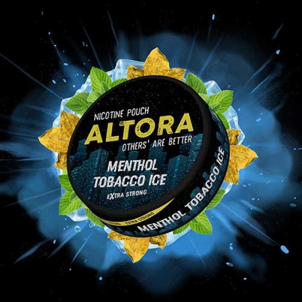 Pouch nicotina Altora Menthol Tobacco Ice Extra Strong (30 mg)