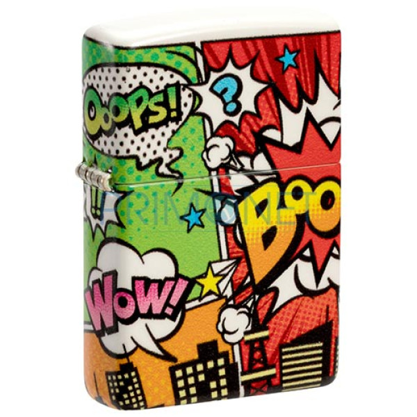152237 Bricheta Zippo Pop Art City