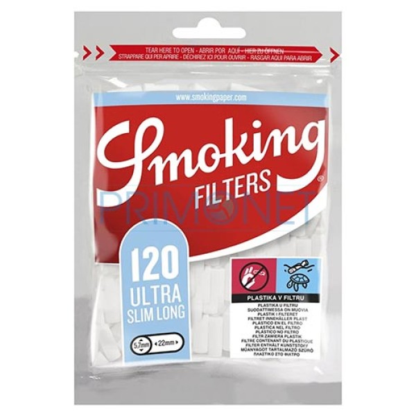 Filtre Tigari Smoking Ultra Slim Long 5,7/22 (120)