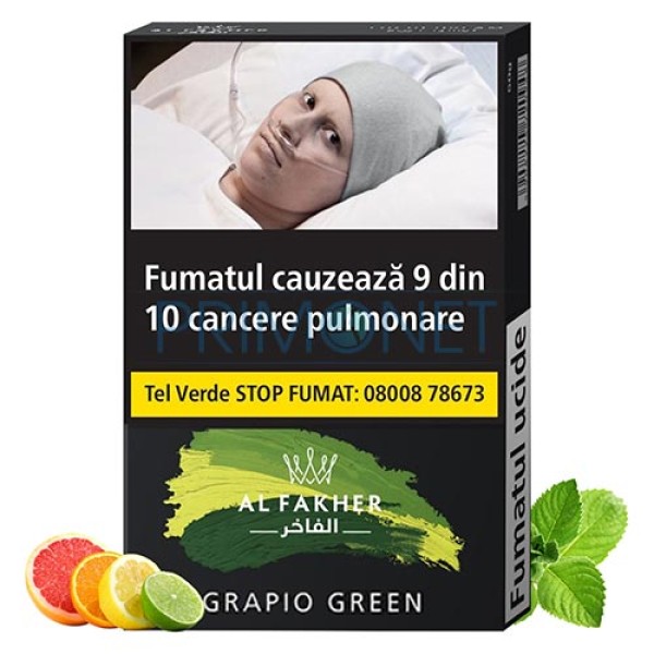 Tutun Narghilea Al Fakher 20g Grapio Green