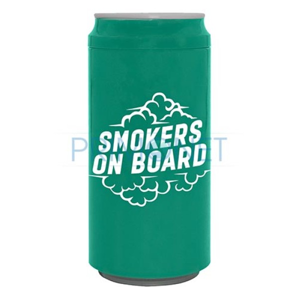 Scrumiera auto Smokers On Board Green (LED)