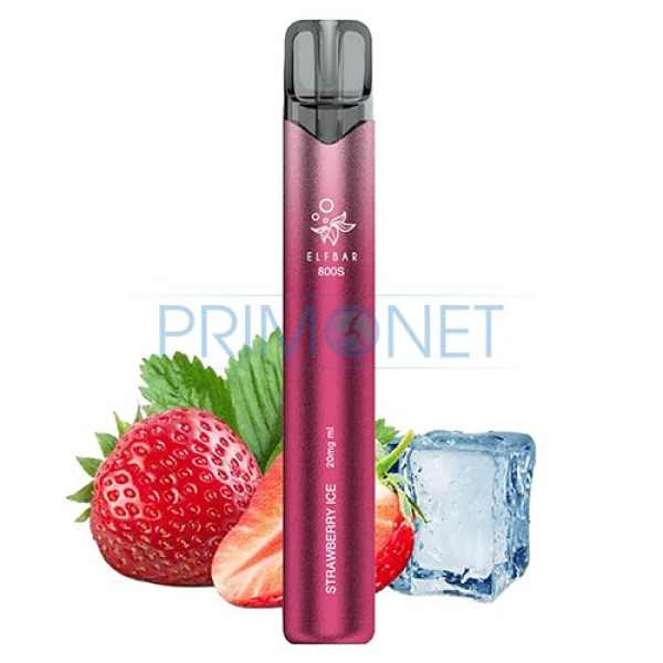Elf Bar 800S Turbo Strawberry Ice (2%)
