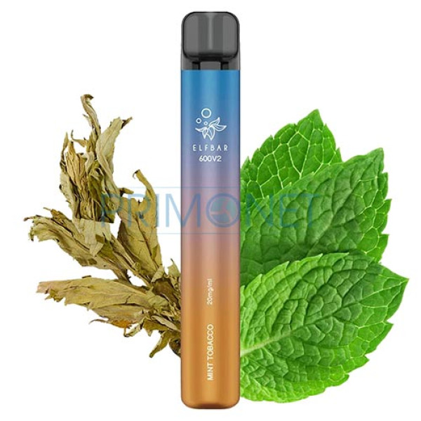 Elf Bar 600V2 Tigara Electronica Mint Tobacco (2%)
