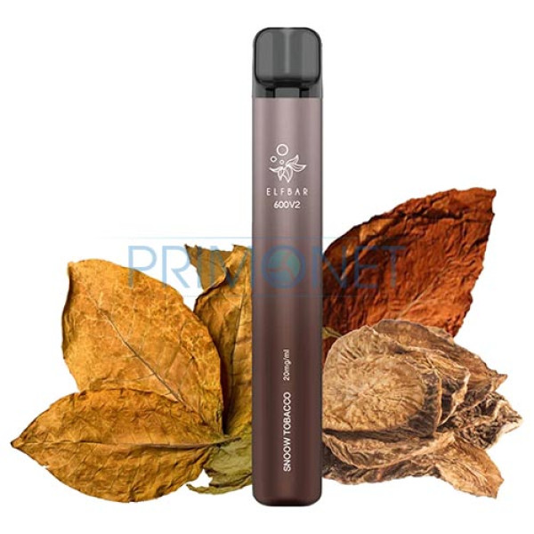 Elf Bar 600V2 Tigara Electronica Snoow Tobacco (2%)