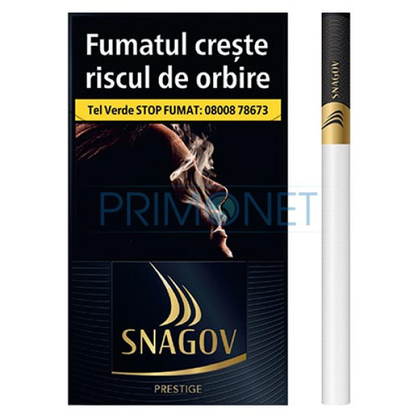 Tigarete Snagov Prestige Black 100's