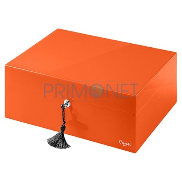 288001 Humidor Trabucuri Caseti Paris Orange
