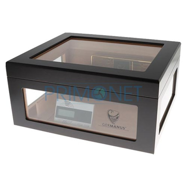 981194 Humidor Trabucuri Germanus Deluxe Black