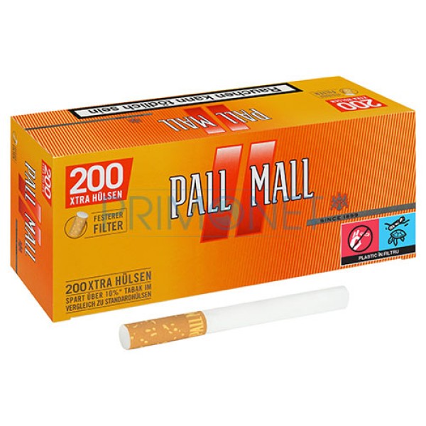 Tuburi Tigari Pall Mall Full Flavor Extra (25 mm) 200