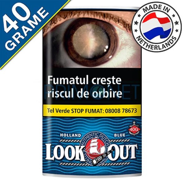 Tutun Look Out Halfzware Shag 40g (T&T)
