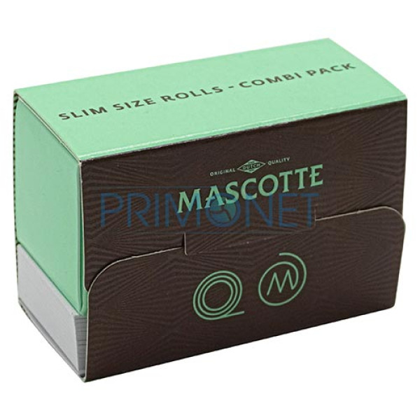 Foite Mascotte Brown Slim Rola + Filtre Carton (5M)