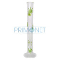 Bong din sticla Dreamliner 19 Green Leaf cu diametru de 40 mm