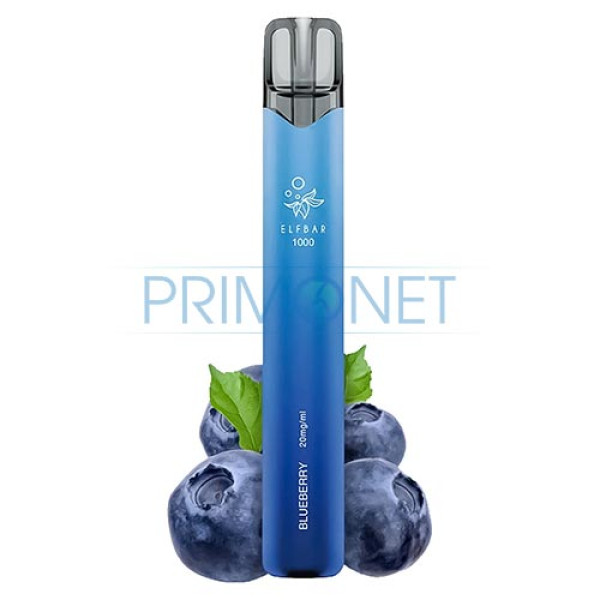 Elf Bar Blueberry Turbo 1000 pufuri (20 mg)