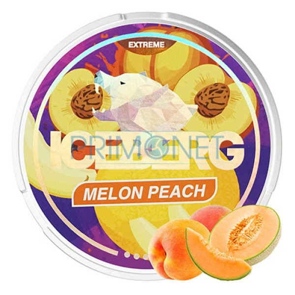 Pouch nicotina Iceberg Melon Peach 28 mg/g (16,8 mg/pouch)
