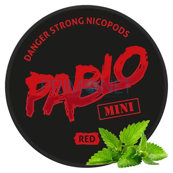 Pouch nicotina Pablo Mini Red 30 mg/g (15 mg/pouch)