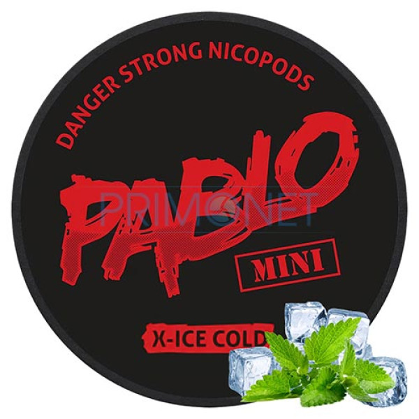 Pouch nicotina Pablo Mini X Ice Cold 30 mg/g (15 mg/pouch)