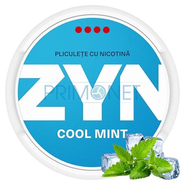 Pouch nicotina ZYN Cool Mint Extra Strong 15 mg/g (11 mg/pouch)