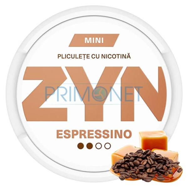 Pouch nicotina ZYN Espressino 7,5 mg/g (3 mg/pouch)
