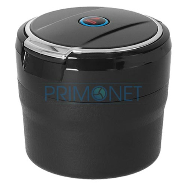 405112 Scrumiera Auto LED Black