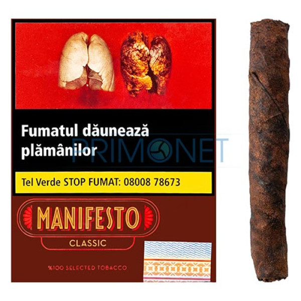 Tigari de foi Manifesto Classic 30g (tutun) 5 T&T