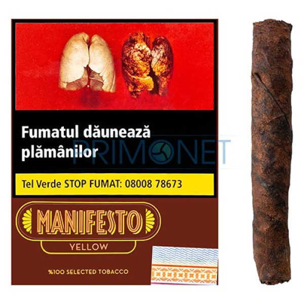 Tigari de foi Manifesto Yellow 30g (vanilie) 5 T&T