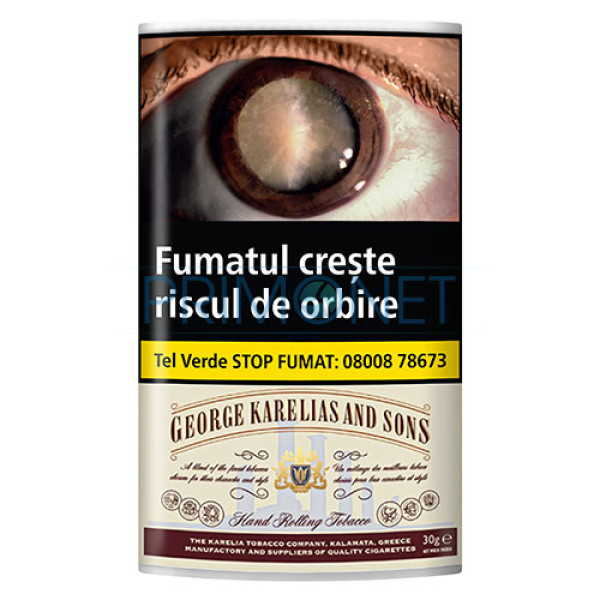 Tutun George Karelias White 30g (T&T)