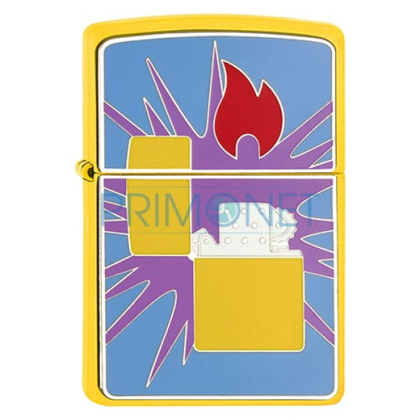 152498 Bricheta Zippo Pop Art