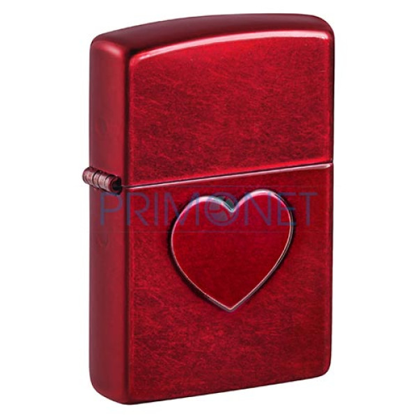 152509 Bricheta Zippo Stamped Heart