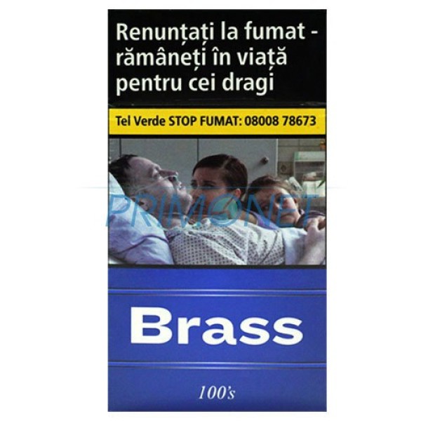 Tigarete Brass Blue 100's