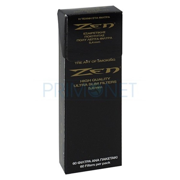 Filtre Tigari ZEN Black Pre-Cut Extra Slim 5,4/14 mm