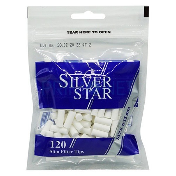 Filtre Tigari Silver Star Slim 6/15 (120)