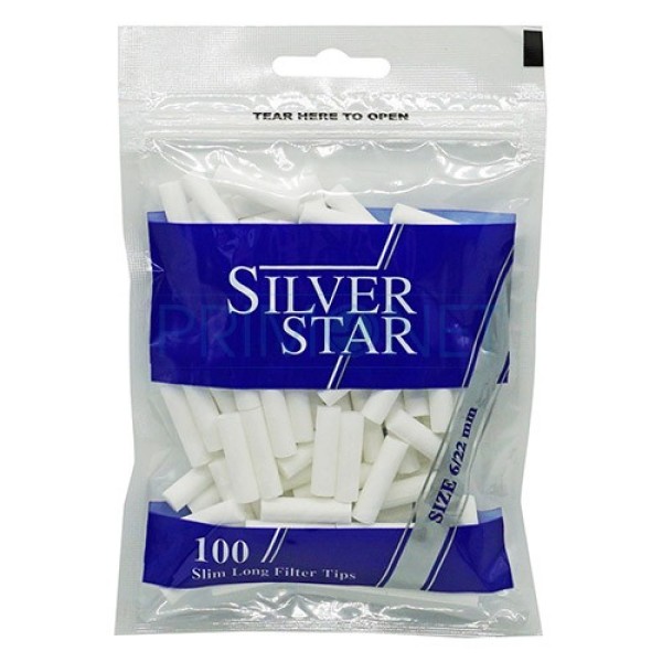 Filtre Tigari Silver Star Slim Long 6/22 (100)