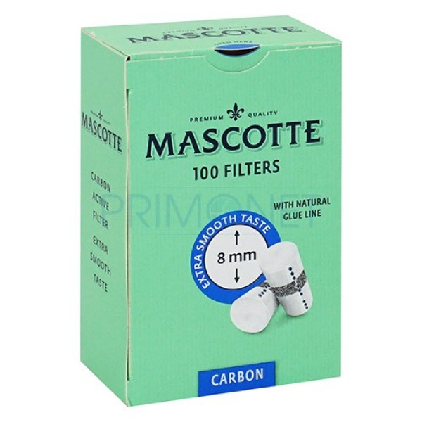 Filtre Tigari Mascotte Standard Carbon 8/15 (100)