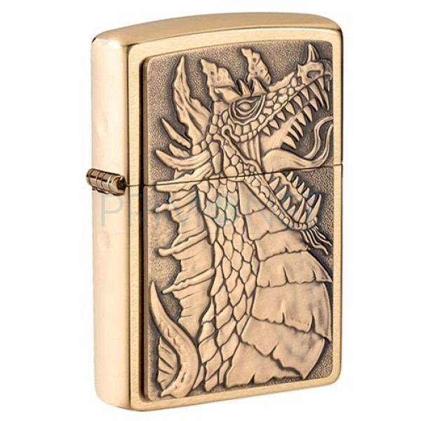 151880 Bricheta Zippo Dragon Emblem