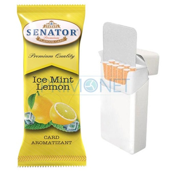 Card Aromat Tigari Senator Mint Lemon