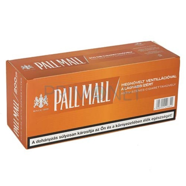 Tuburi Tigari Pall Mall Orange Multifilter 200