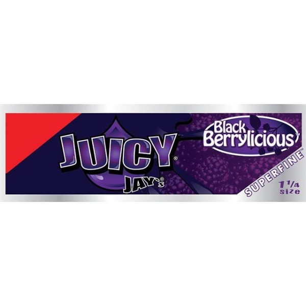 Foite Juicy Jay’s SuperFine 1 ¼ Black Berrylicious